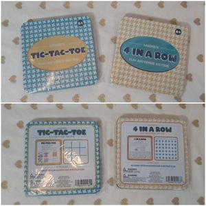 *NEW* 2 Mini Magnetic Travel Games